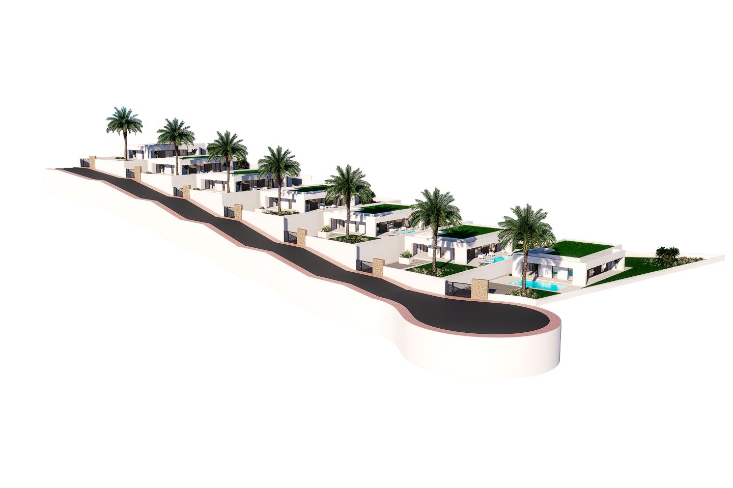 Villa témoin 3 + 1 chambres à Finestrat avec vue sur mer