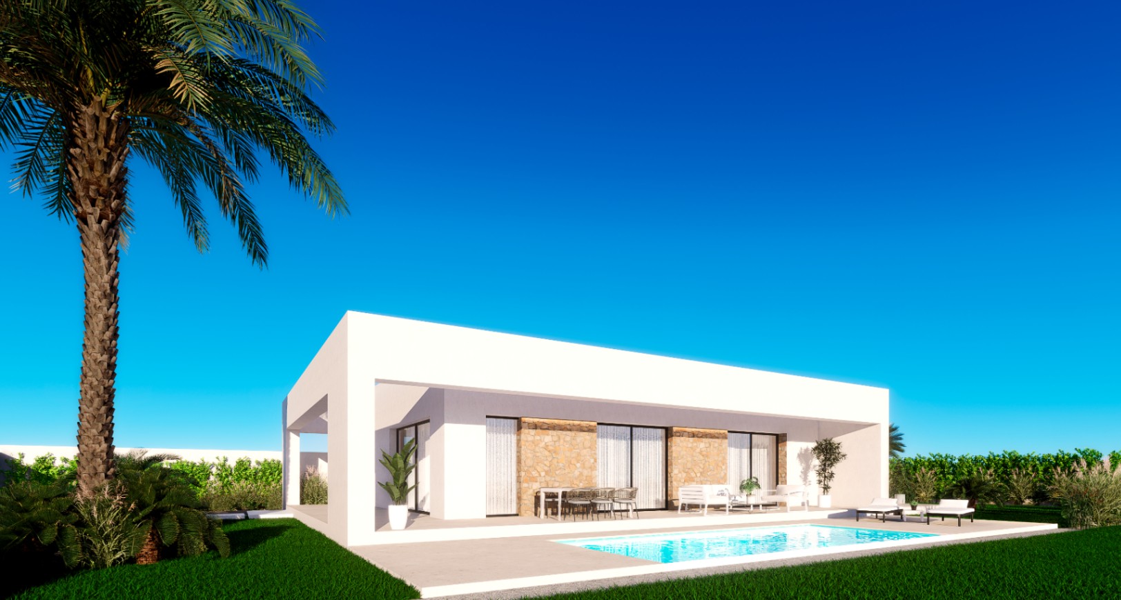 Villa témoin 3 + 1 chambres à Finestrat avec vue sur mer