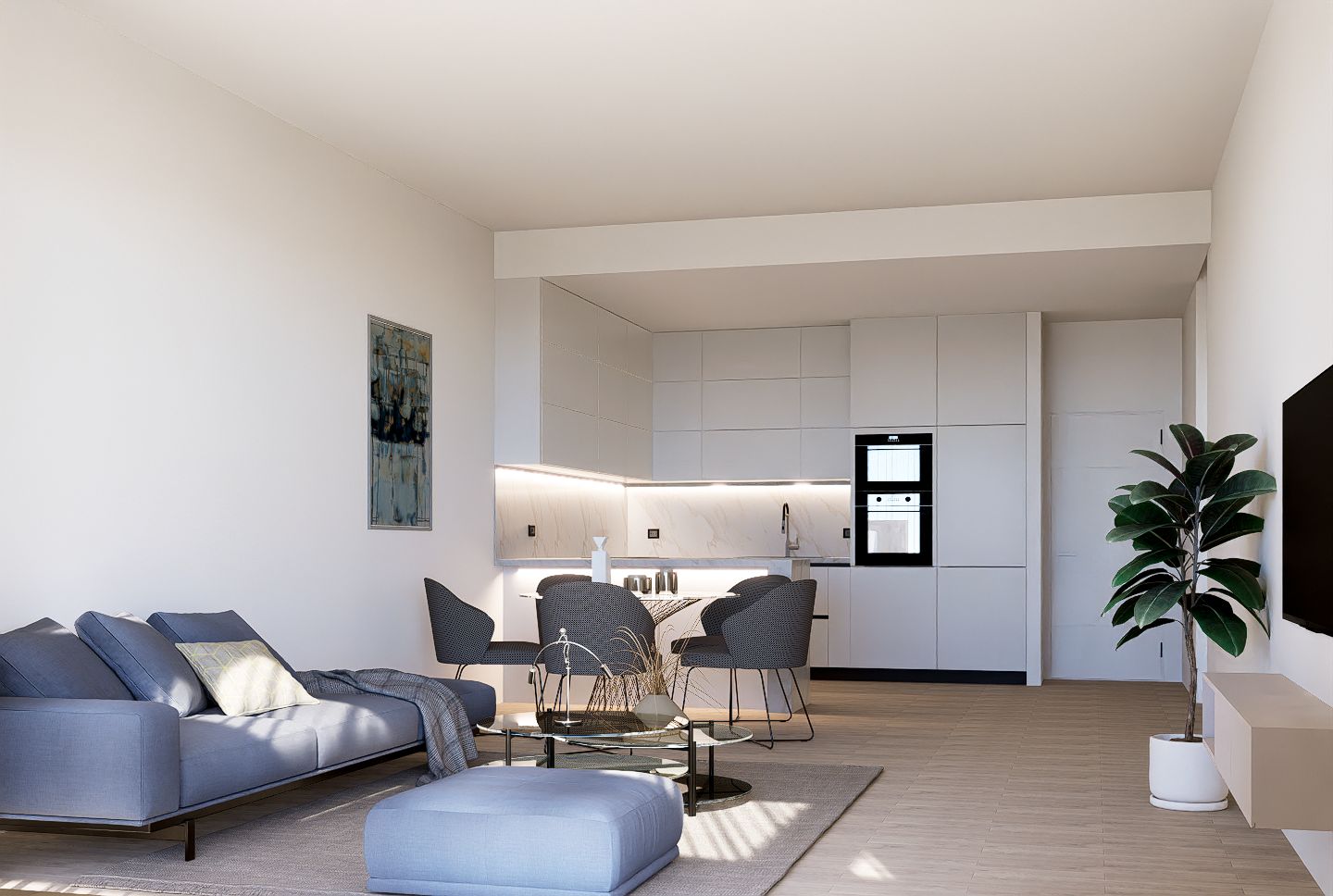 Bungalow con 2 y 3 Dormitorios en Finestrat con Vistas al Mar. Entrega 10/2027