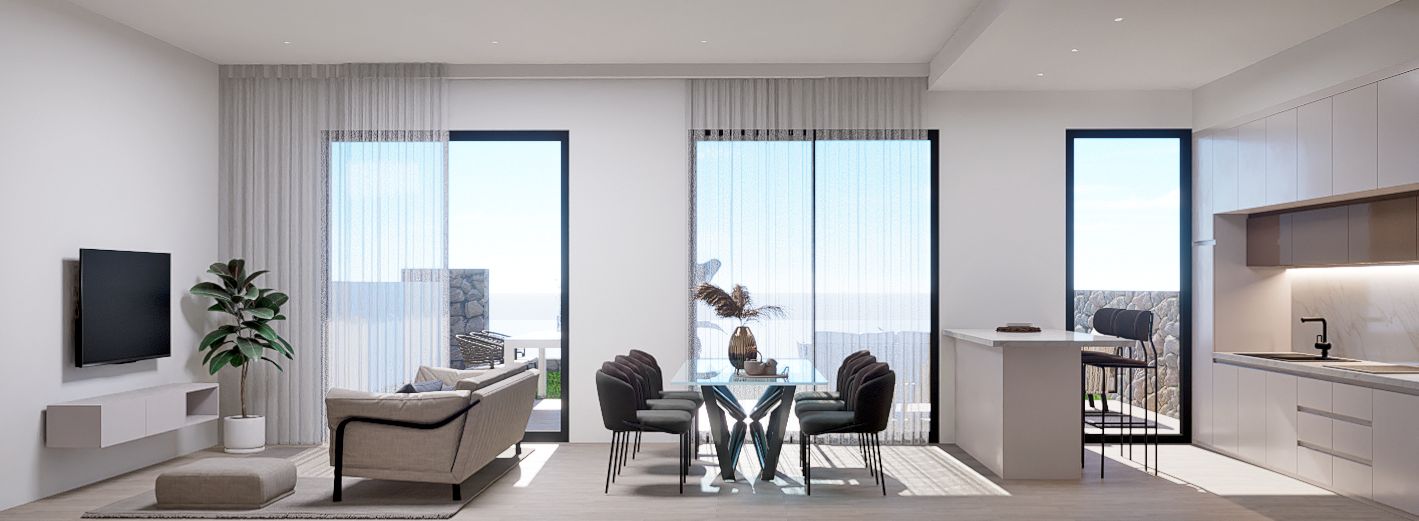 Bungalow con 2 y 3 Dormitorios en Finestrat con Vistas al Mar. Entrega 10/2027