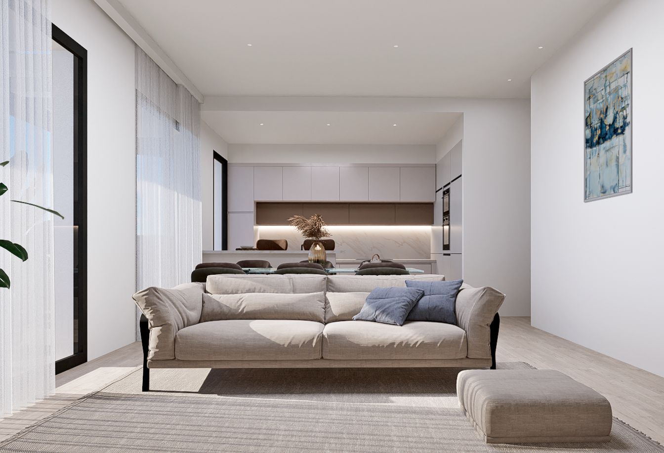 Bungalows met 2 en 3 slaapkamers in Finestrat met uitzicht op zee. Oplevering eind 2027.