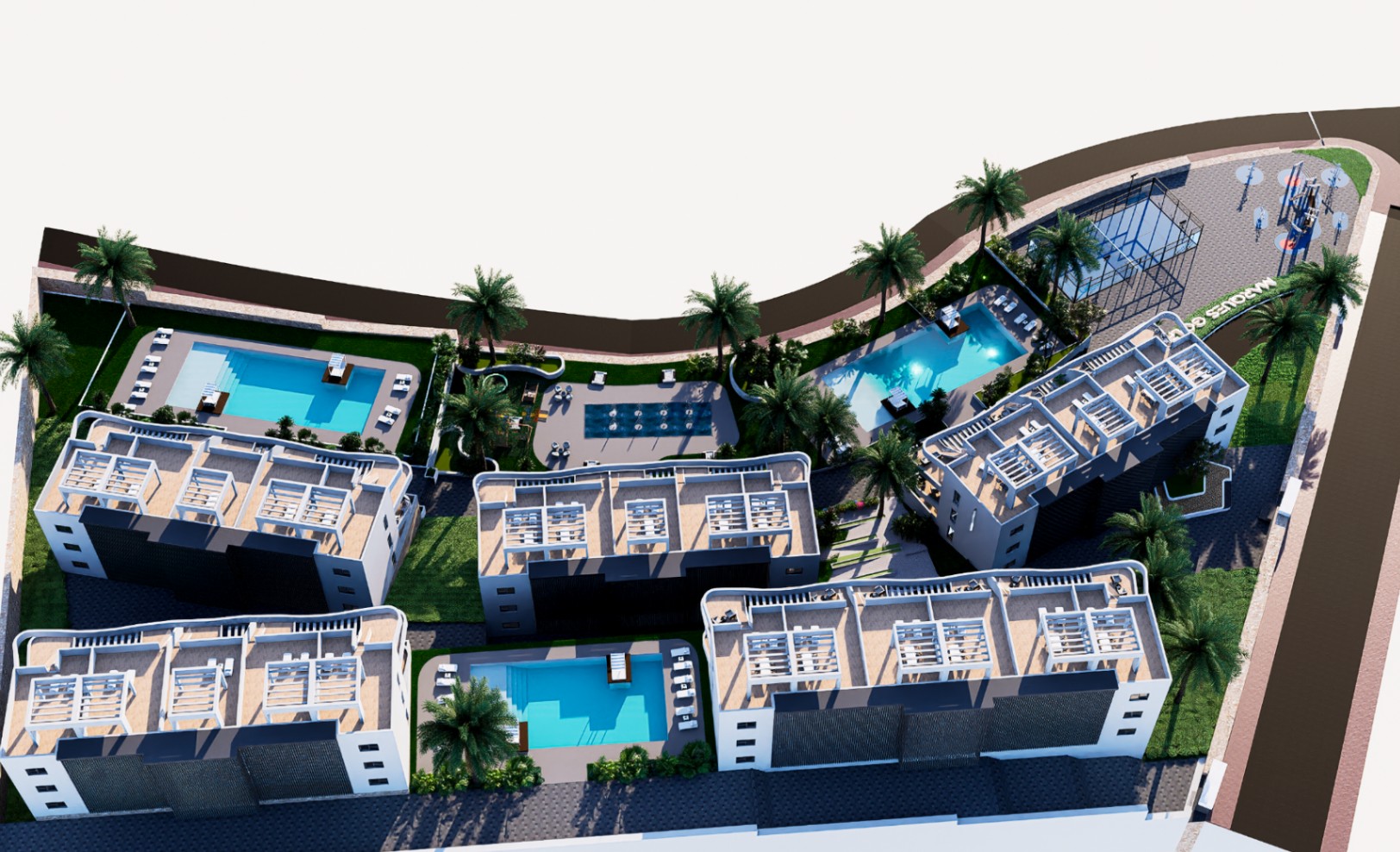 Ultimos Apartamentos de 2 Dormitorios en Finestrat con Vistas al Mar. Entrega Finales 2027