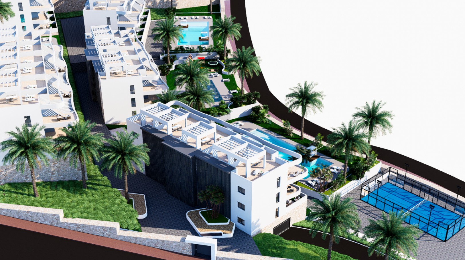 Ultimos Apartamentos de 2 Dormitorios en Finestrat con Vistas al Mar. Entrega Finales 2027