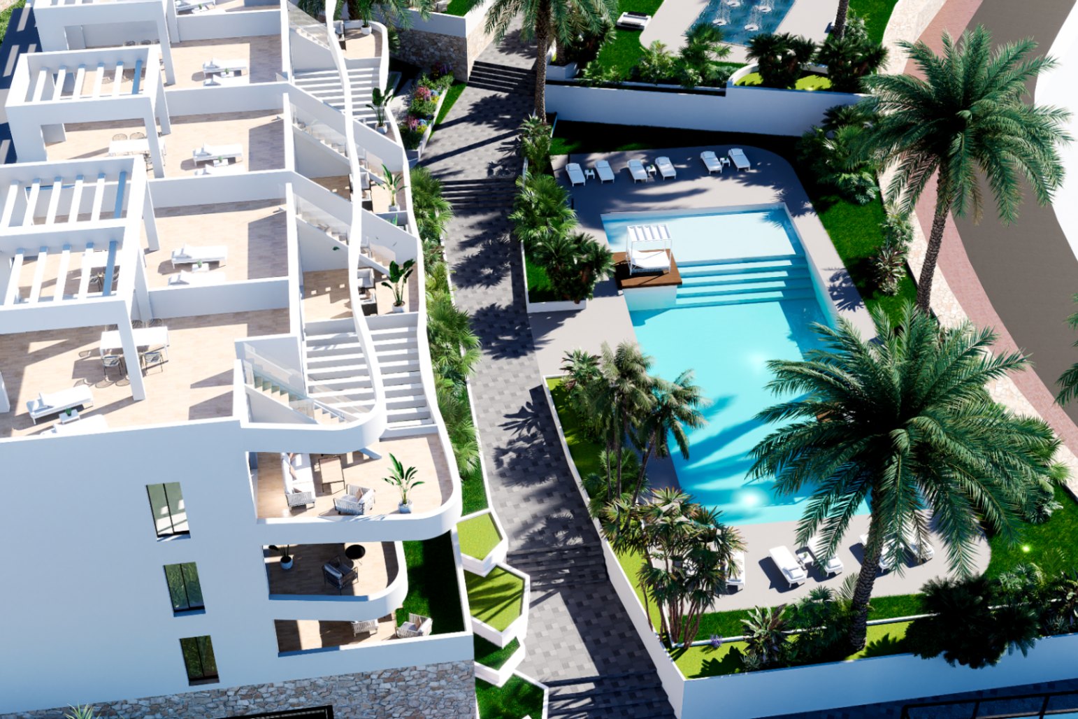 Ultimos Apartamentos de 2 Dormitorios en Finestrat con Vistas al Mar. Entrega Finales 2027
