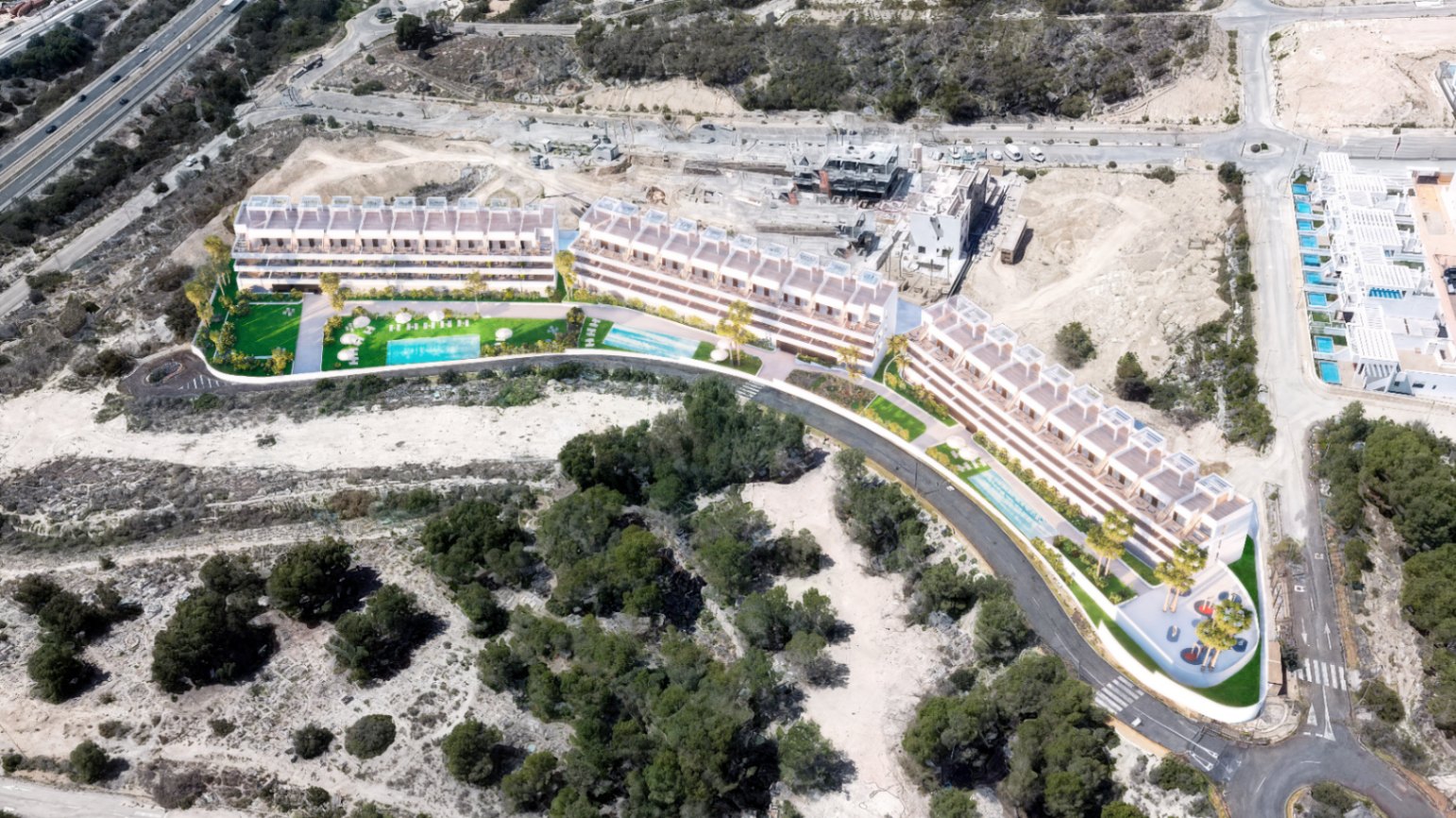 Apartamentos en Finestrat de 2 Dormitorios con Vistas al Mar. Disponibles a partir de Diciembre 2027