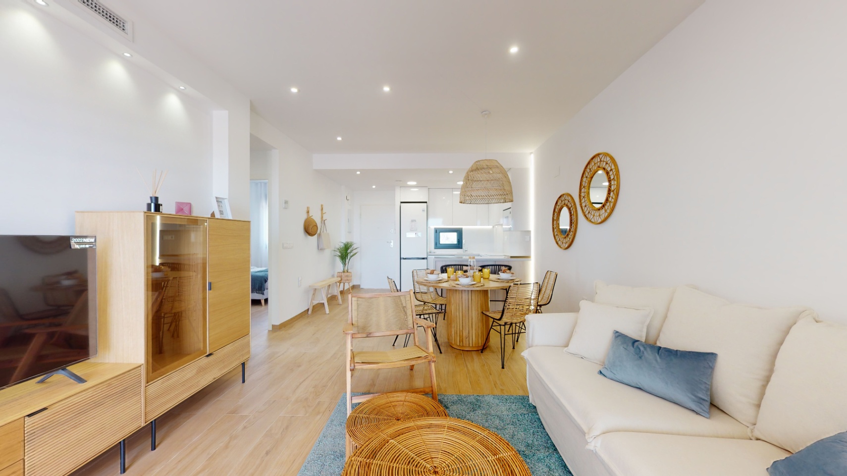 Bungalows de lujo en Torrevieja con 2 dormitorios y 2 baños. Ultimas dos Viviendas. Entrega Sept. 2026