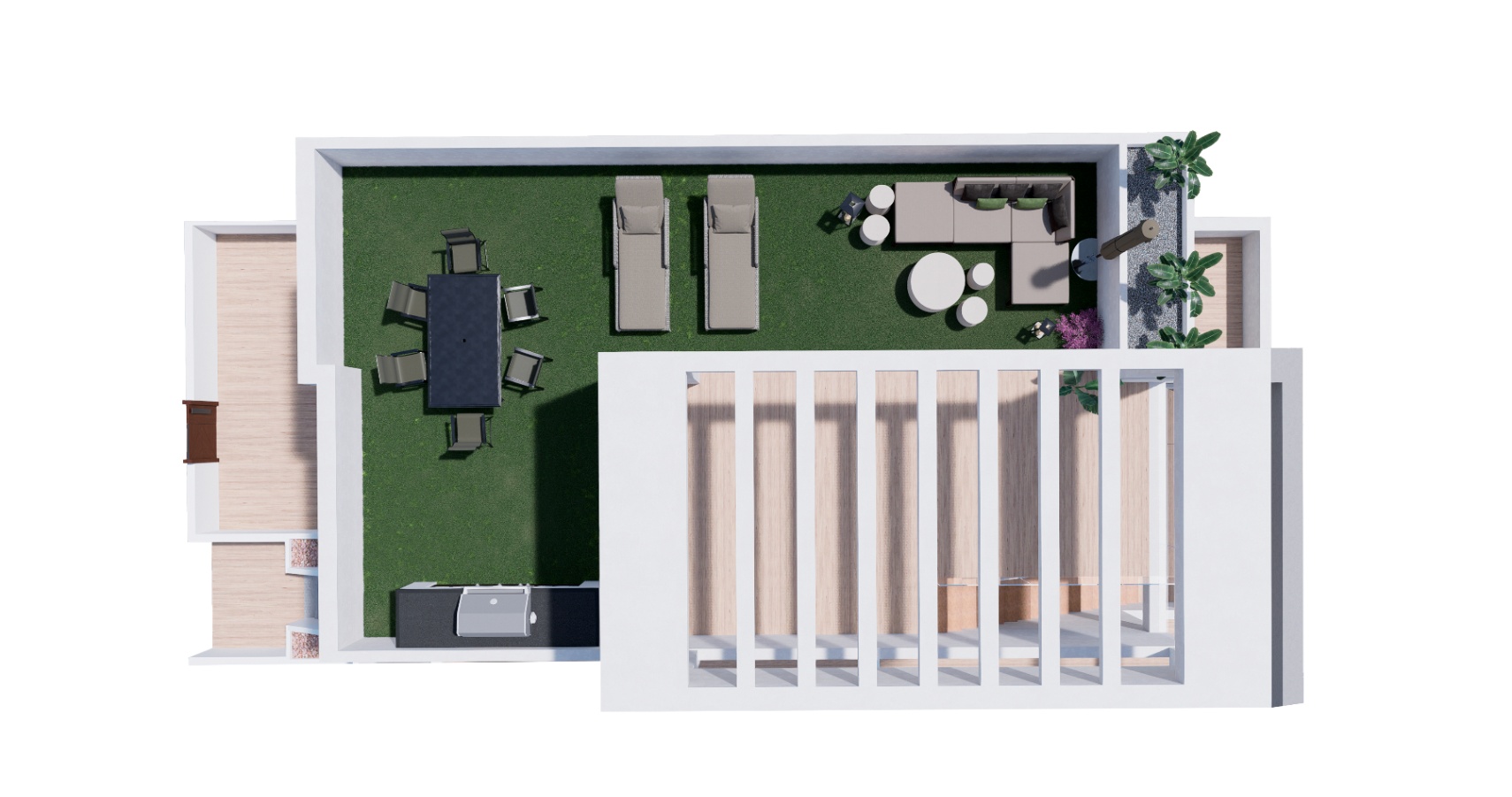 Bungalows de lujo en Torrevieja con 2 dormitorios y 2 baños. Ultimas dos Viviendas. Entrega Sept. 2026