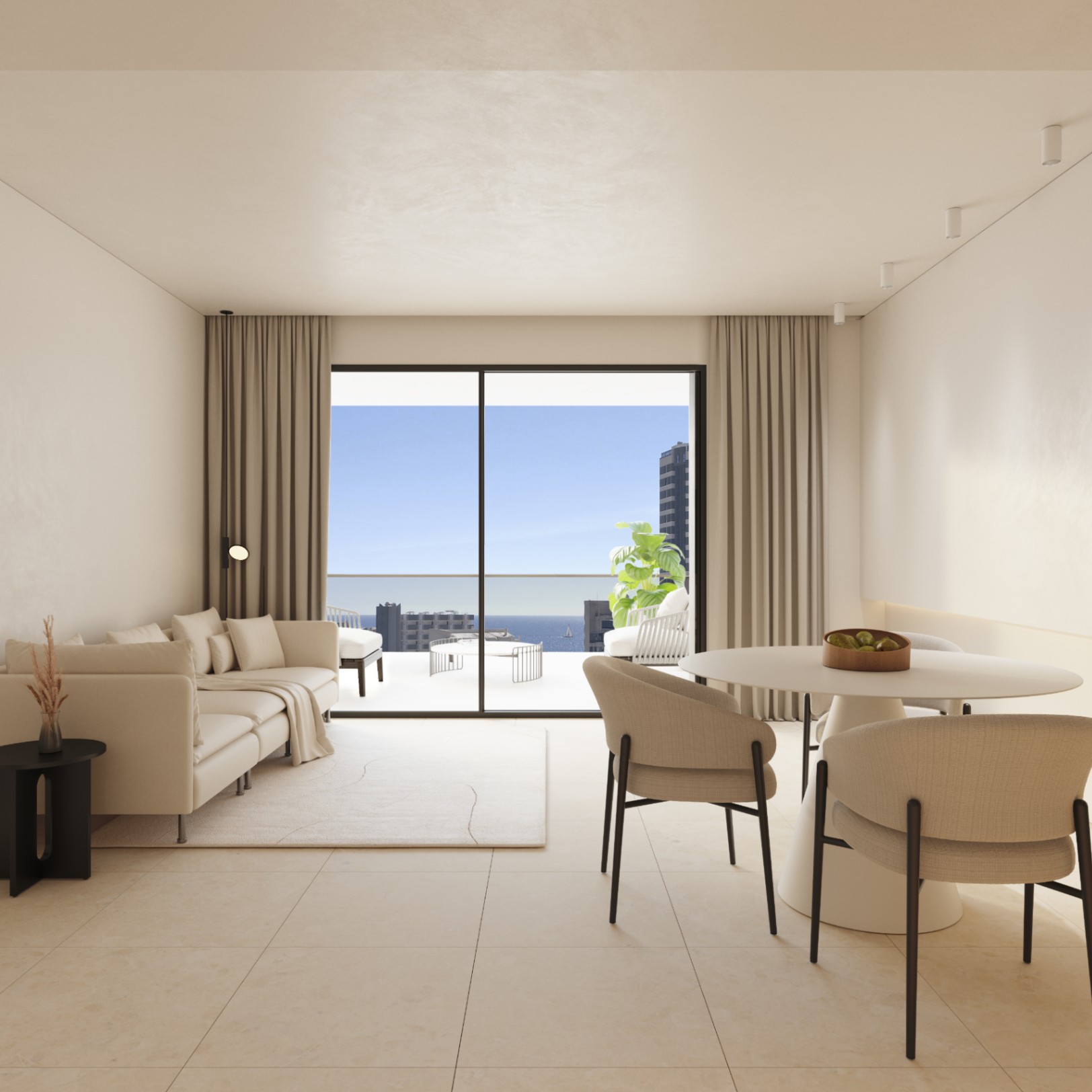 Apartamento de Lujo en Calpe de 3 dormitorios a 200 Metros de la Playa. fecha de Entrega 2027