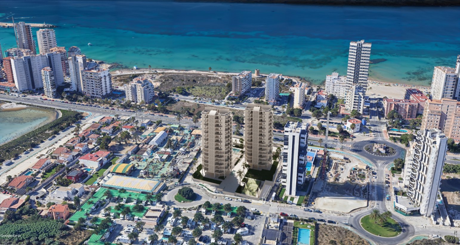 Apartamentos y Aticos de 2 y 3 Dormitorios a 200 Metros de la Playa de Calpe