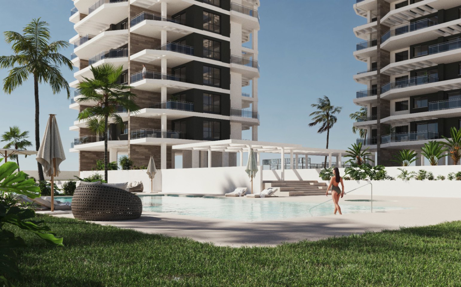 Apartamentos y Aticos de 2 y 3 Dormitorios a 200 Metros de la Playa de Calpe