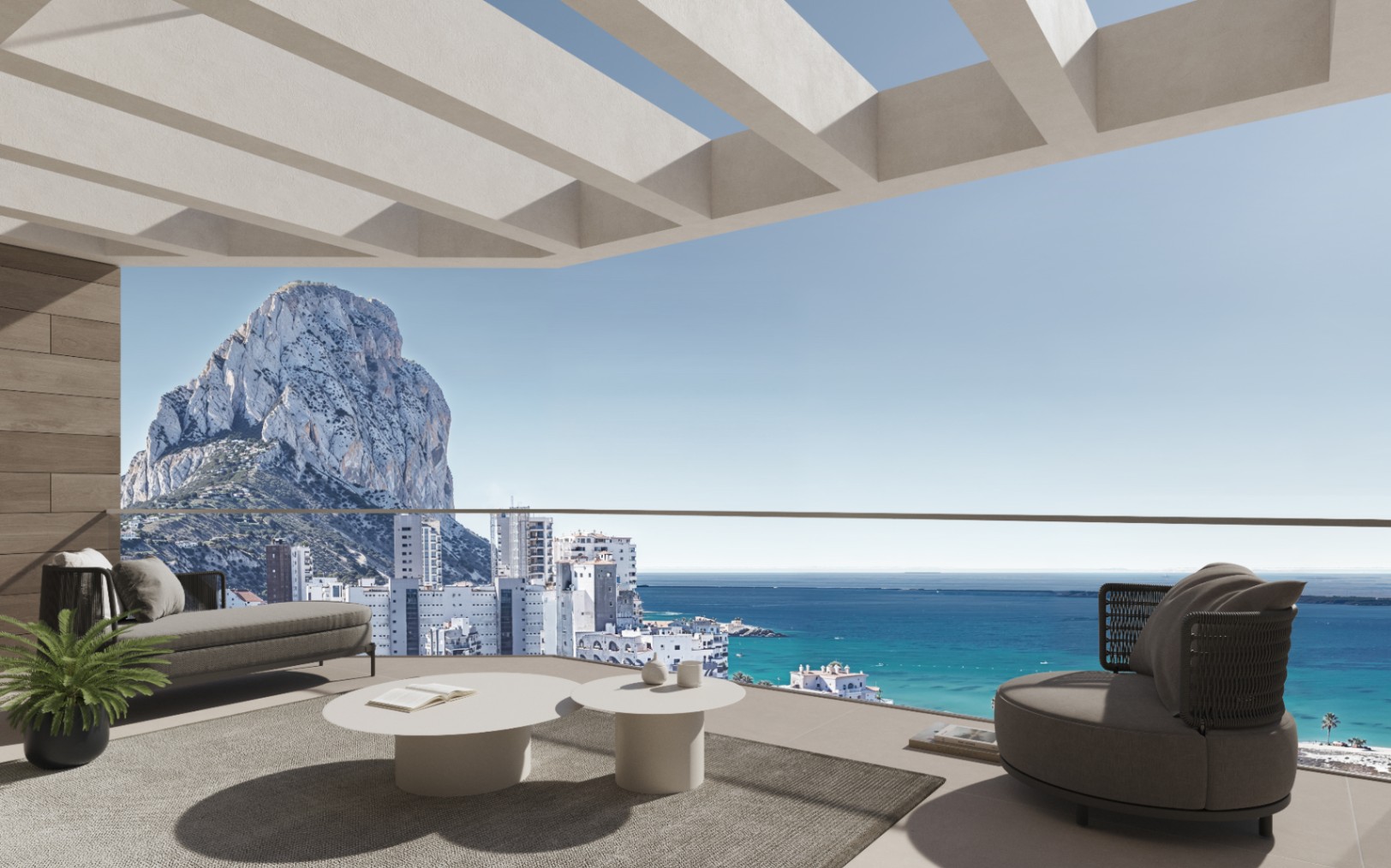 Apartamentos y Aticos de 2 y 3 Dormitorios a 200 Metros de la Playa de Calpe