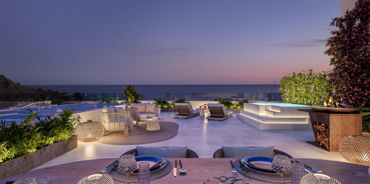 Apartamentos y Aticos a 200 Metros de Playa en Villajoyosa. Nueva Promoción