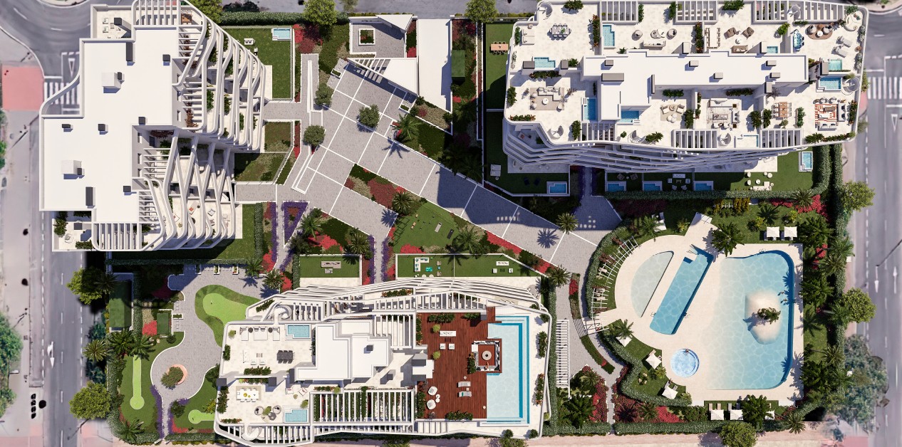 Apartamentos y Aticos a 200 Metros de Playa en Villajoyosa. Nueva Promoción