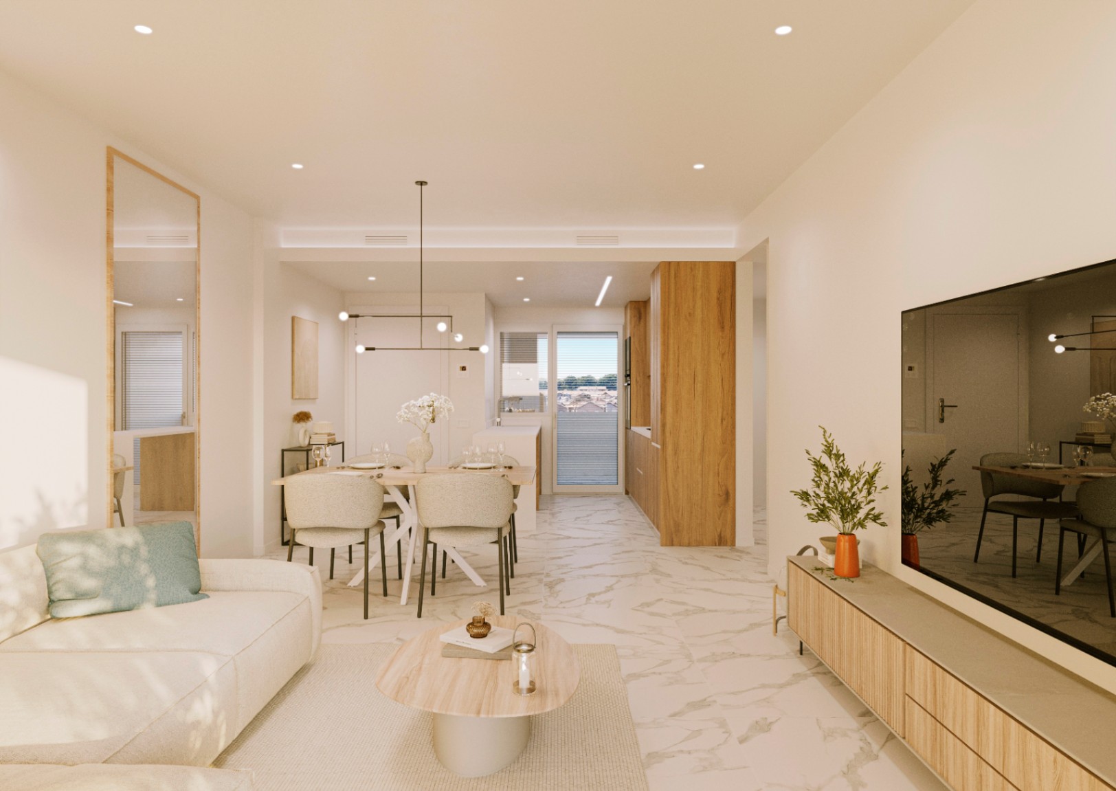 Apartamentos y Aticos de 2 y 3 Dormitorios con Vistas al Mar. Entrega Fase I Septiembre 2027 / Entrega Fase II Febrero 2028