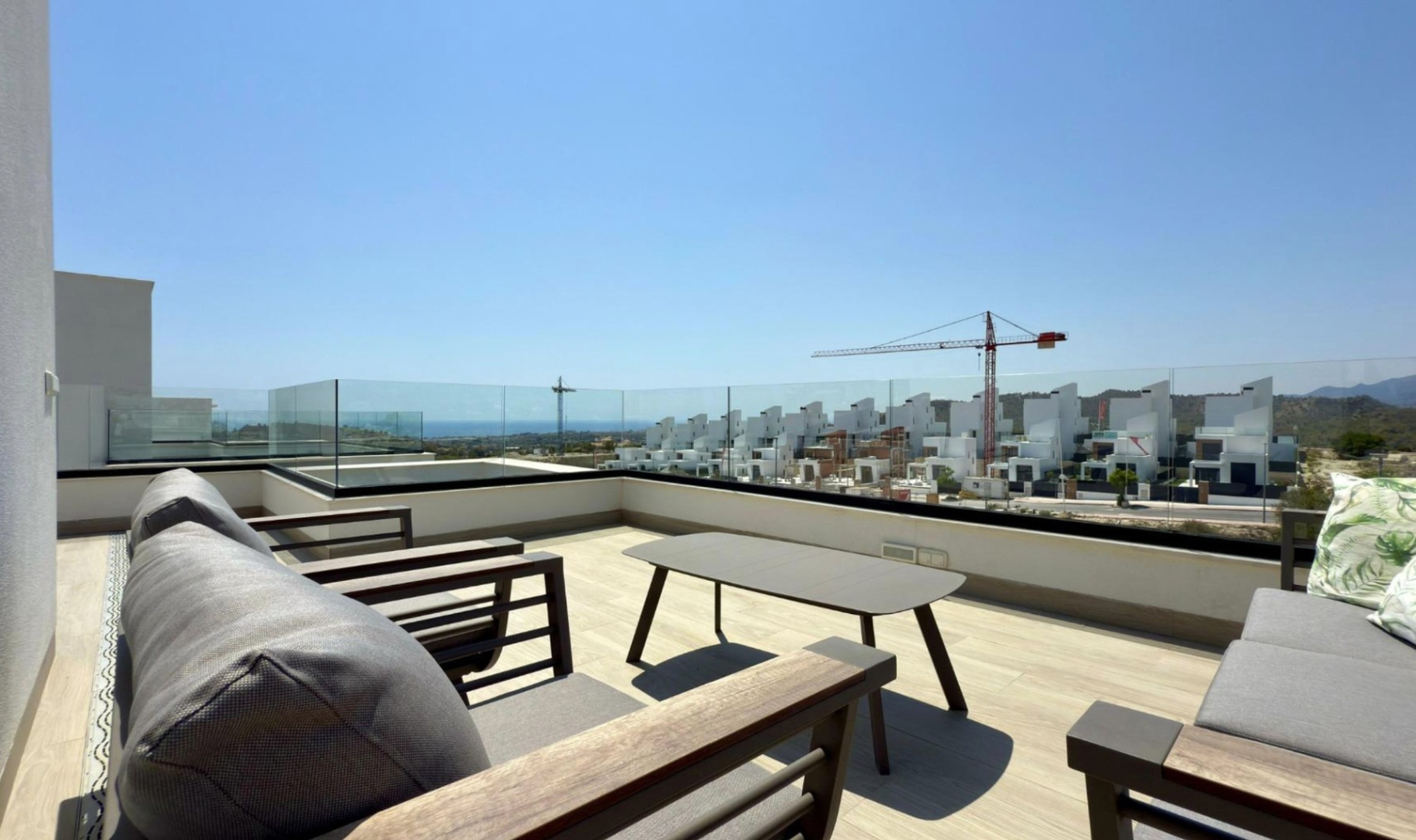 Magnifica Villa con vistas al mar .