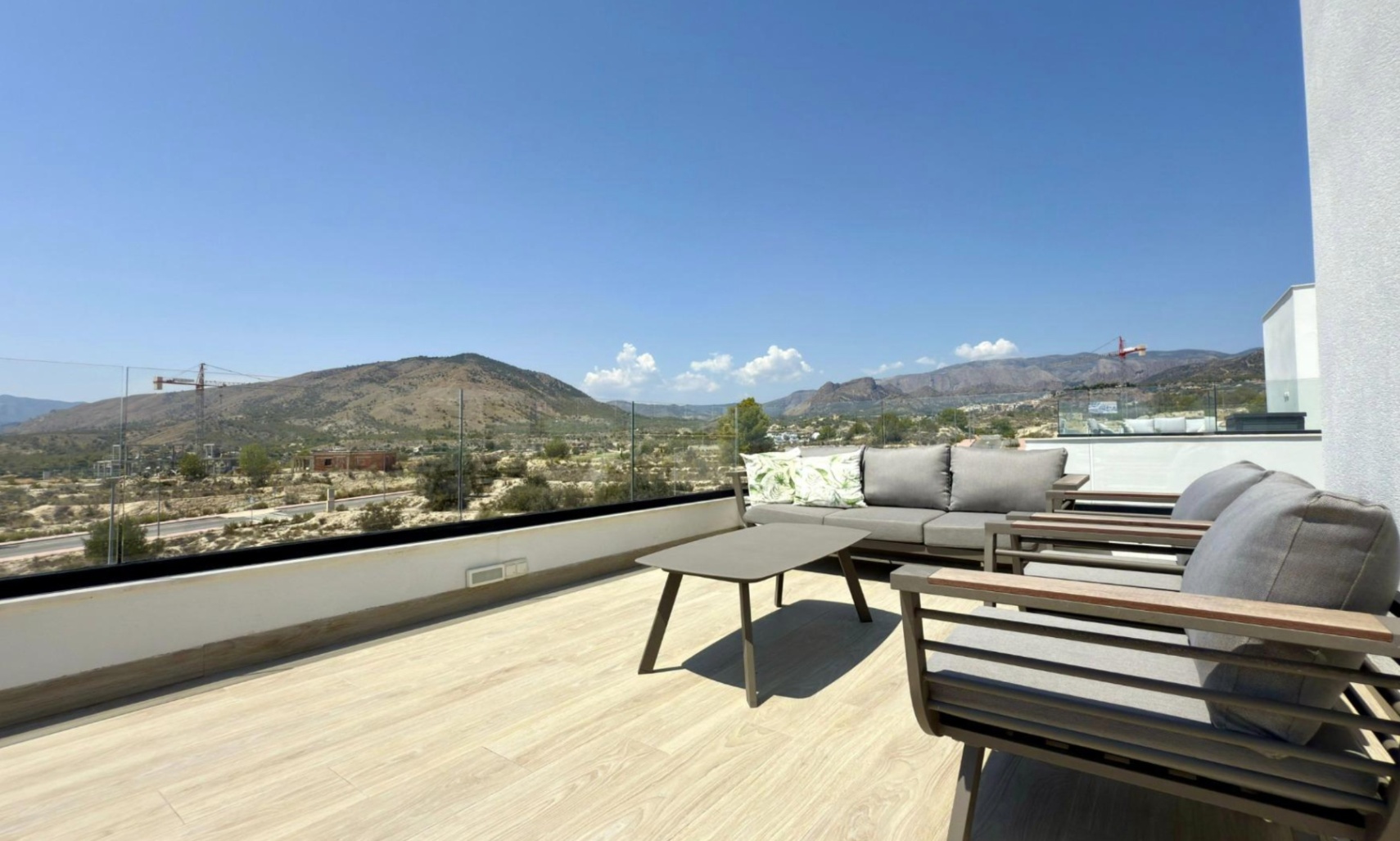 Magnifica Villa con vistas al mar .