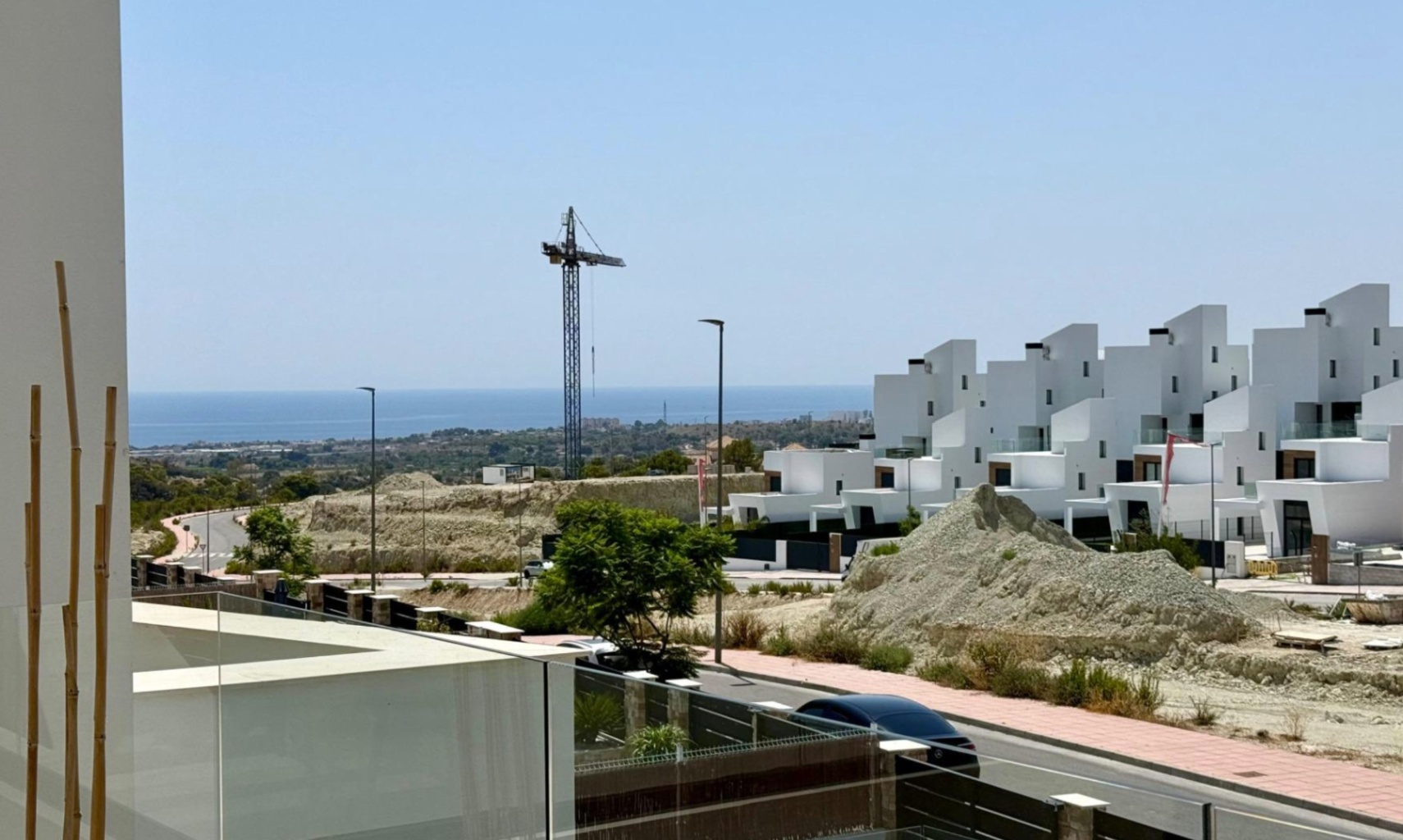 Magnifica Villa con vistas al mar .