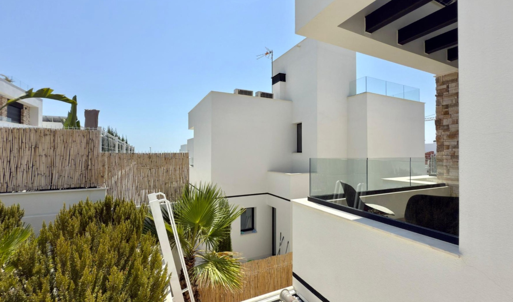 Magnifica Villa con vistas al mar .