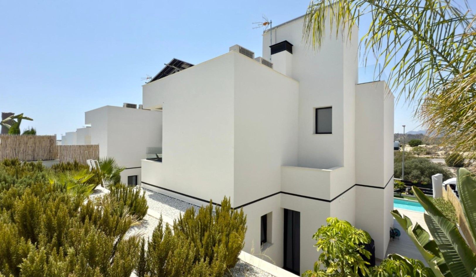 Magnifica Villa con vistas al mar .