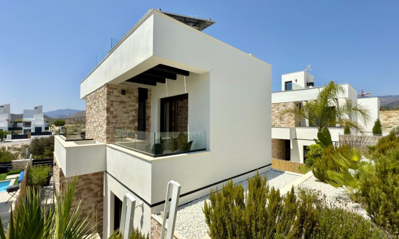 Magnifica Villa con vistas al mar .