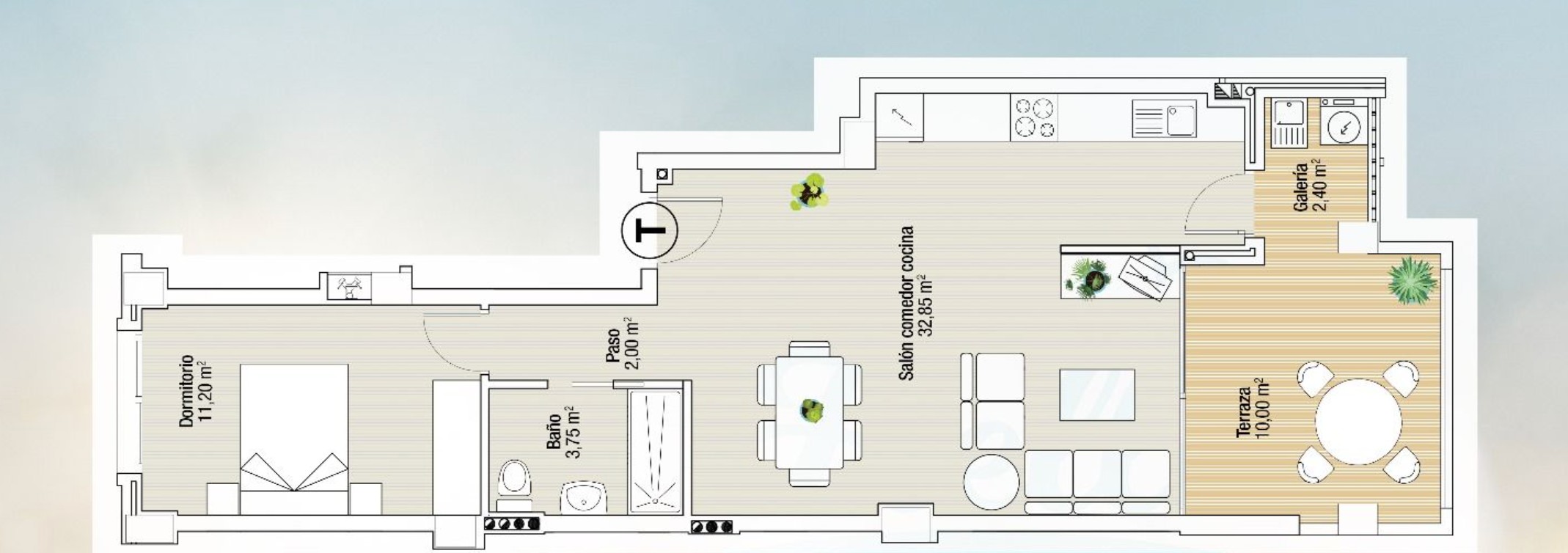 WUNDERBARE NEUBAUWOHNUNG AM MEER.