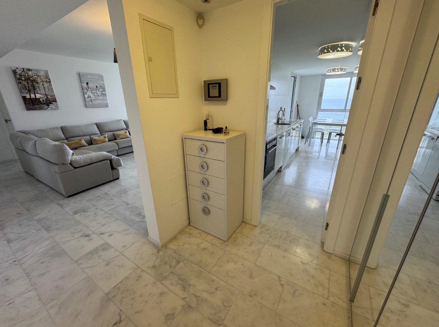 Impresionante apartamento en Primera Linea del Mar en Villajoyosa .