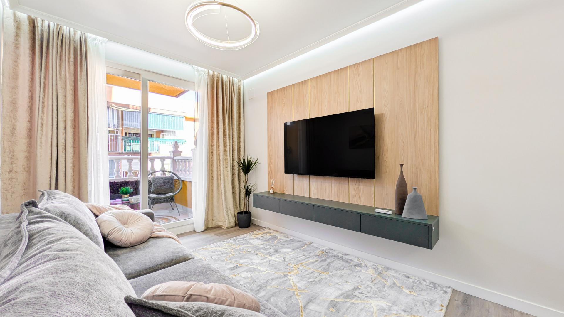 Precioso apartamento totalmente amueblado .