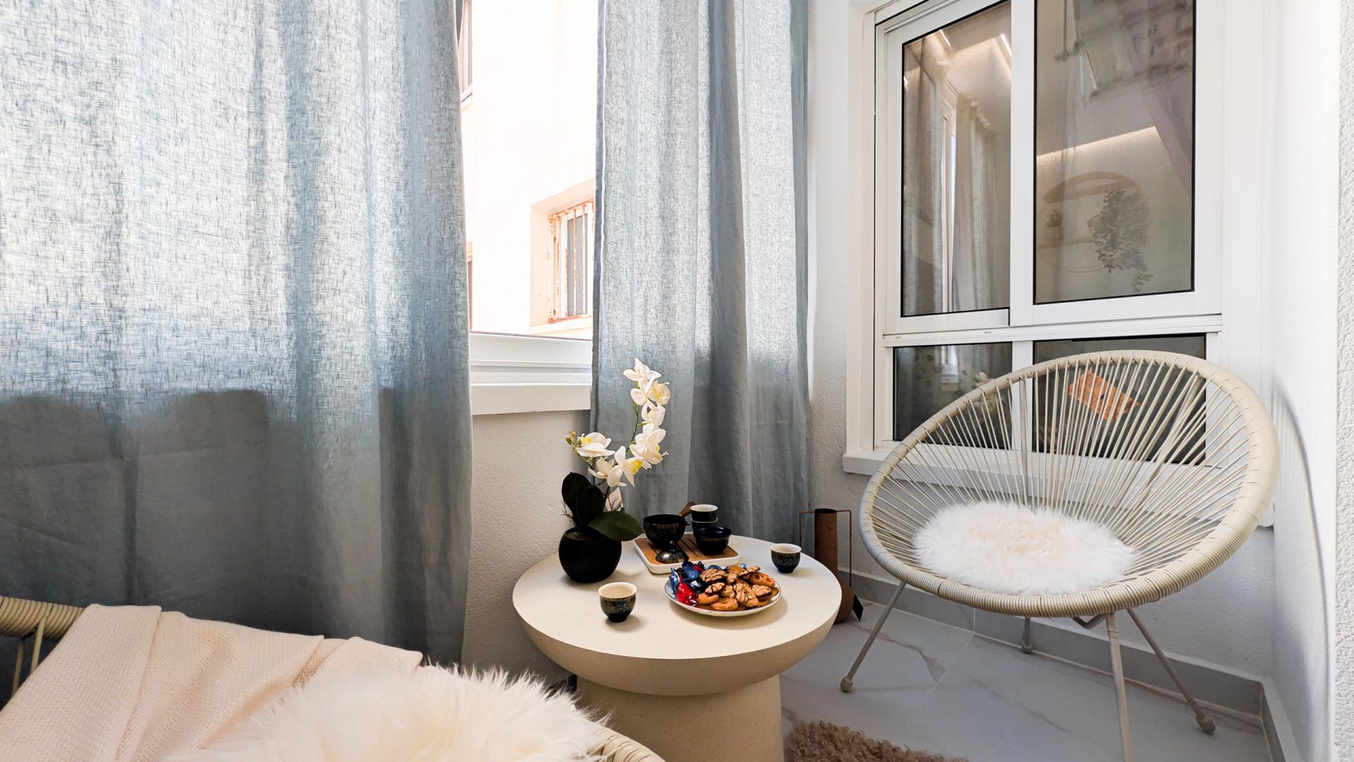 Precioso apartamento totalmente amueblado .