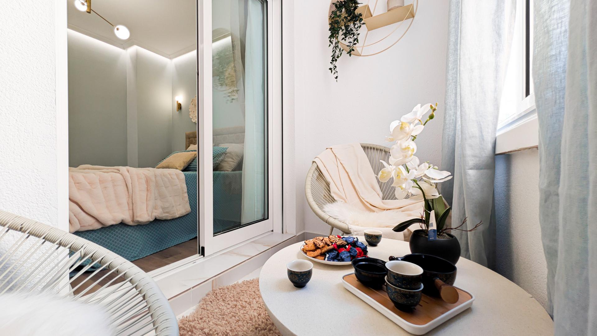 Precioso apartamento totalmente amueblado .