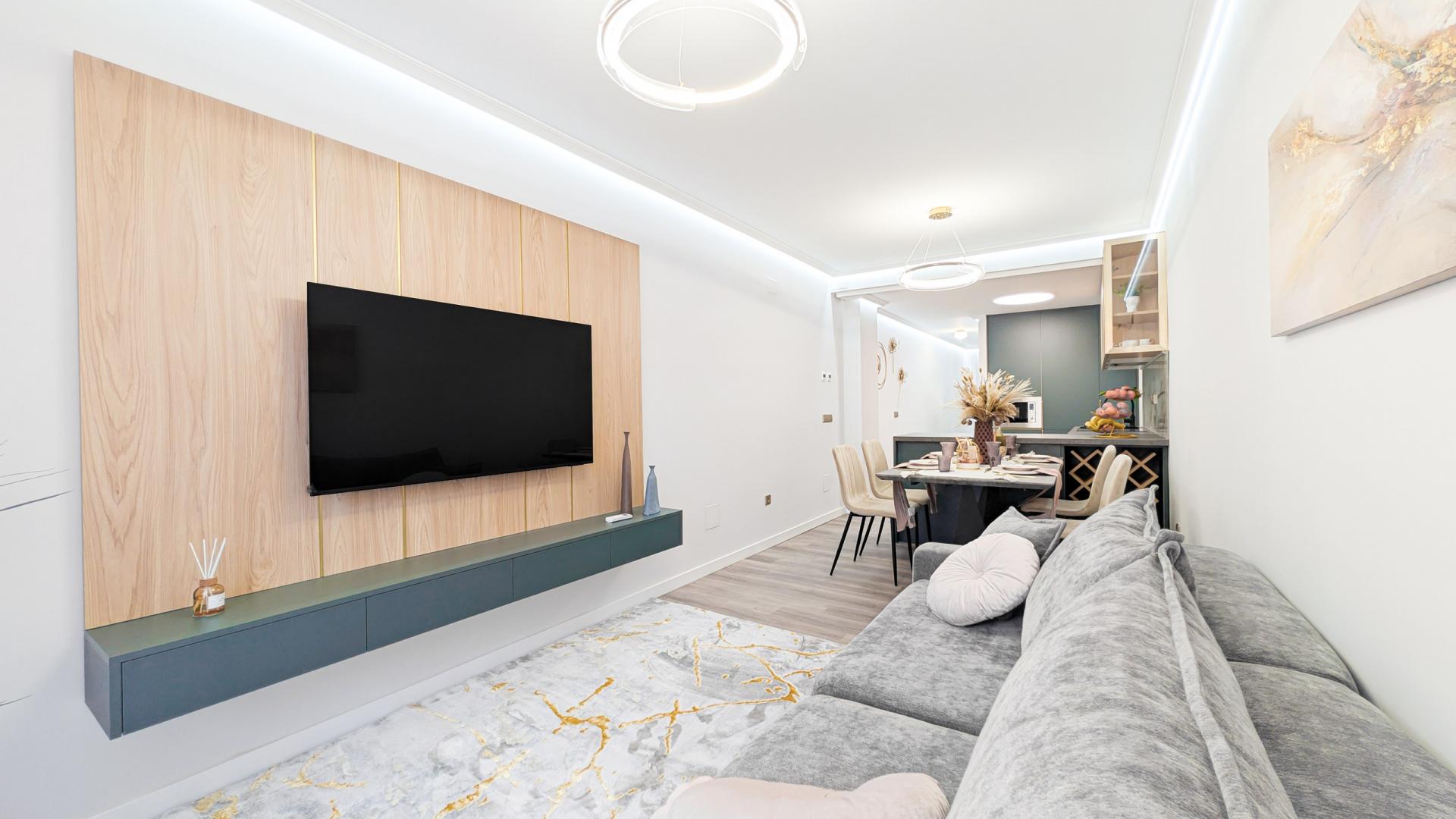 Precioso apartamento totalmente amueblado .