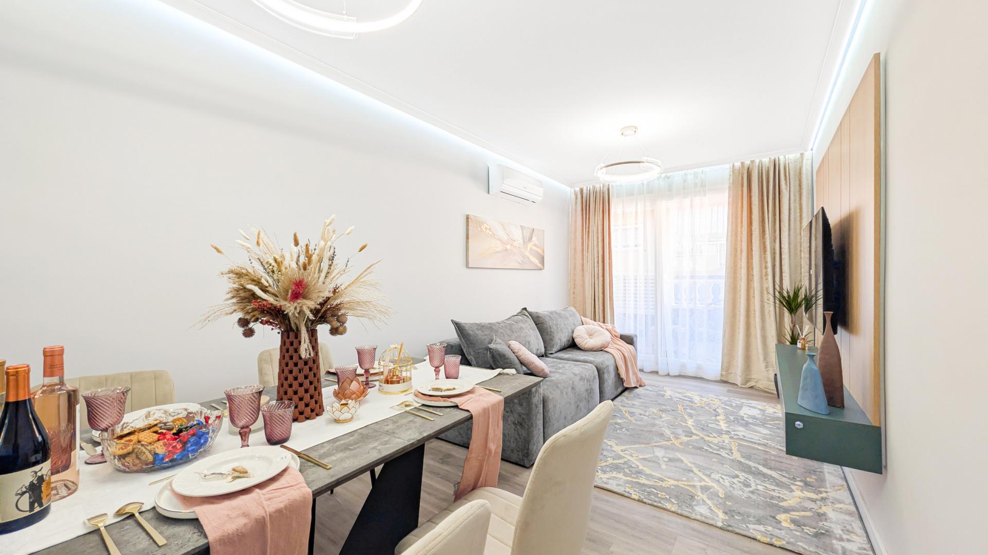 Precioso apartamento totalmente amueblado .
