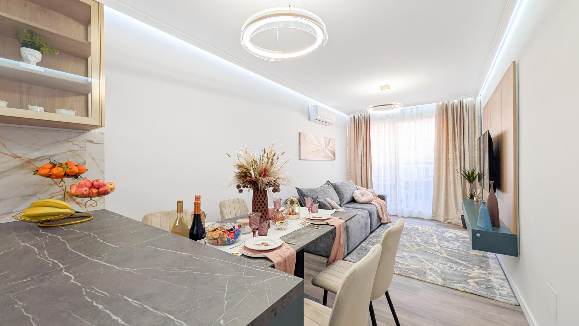 Precioso apartamento totalmente amueblado .