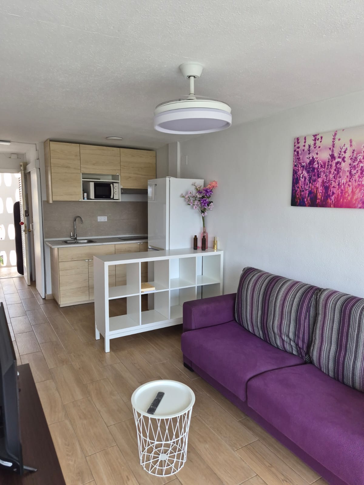 Bonito apartamento cerca de la playa .