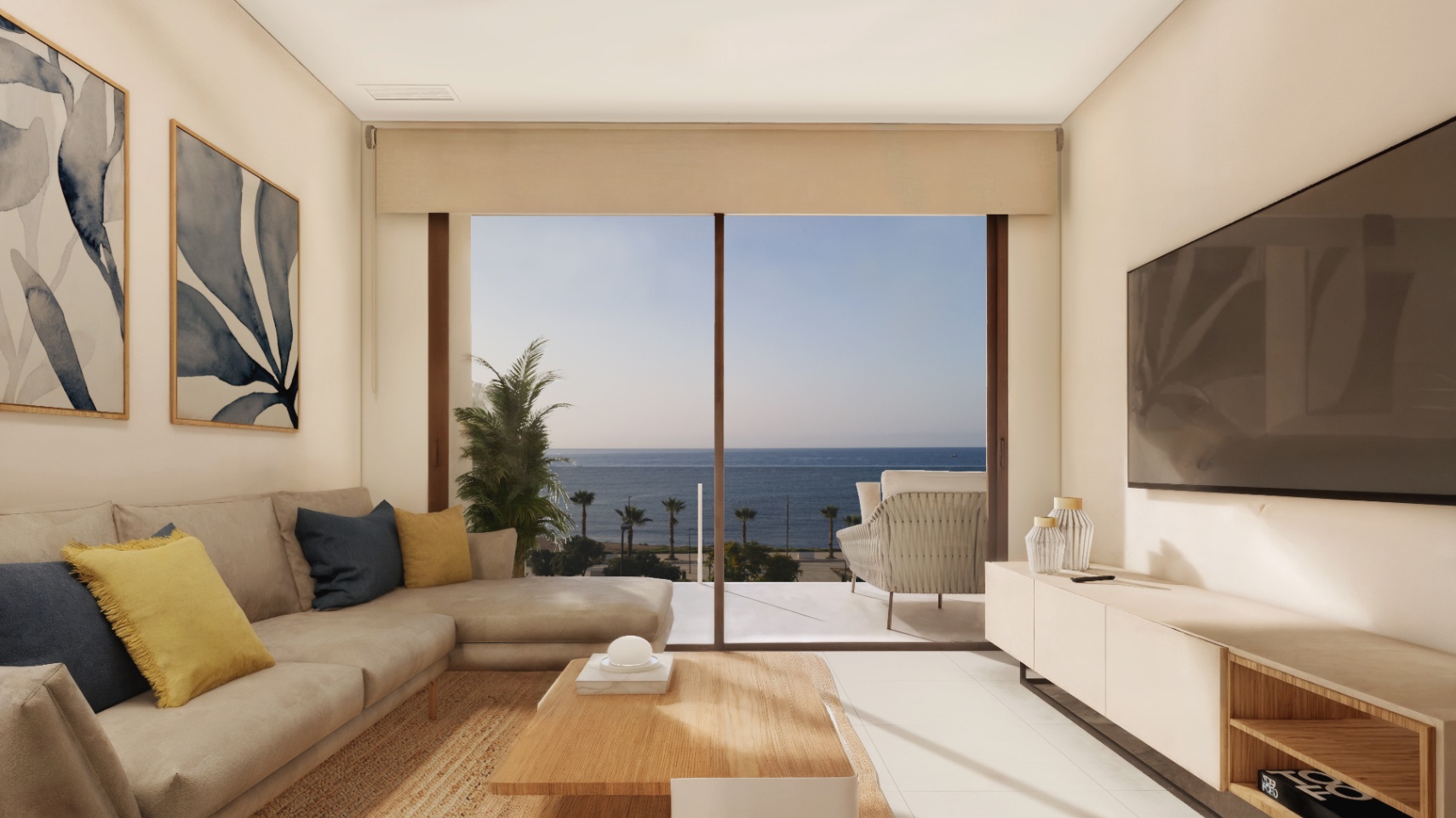 Apartamentos con Vistas al Mar de 1 y 2 Dormitorios en Villajoyosa