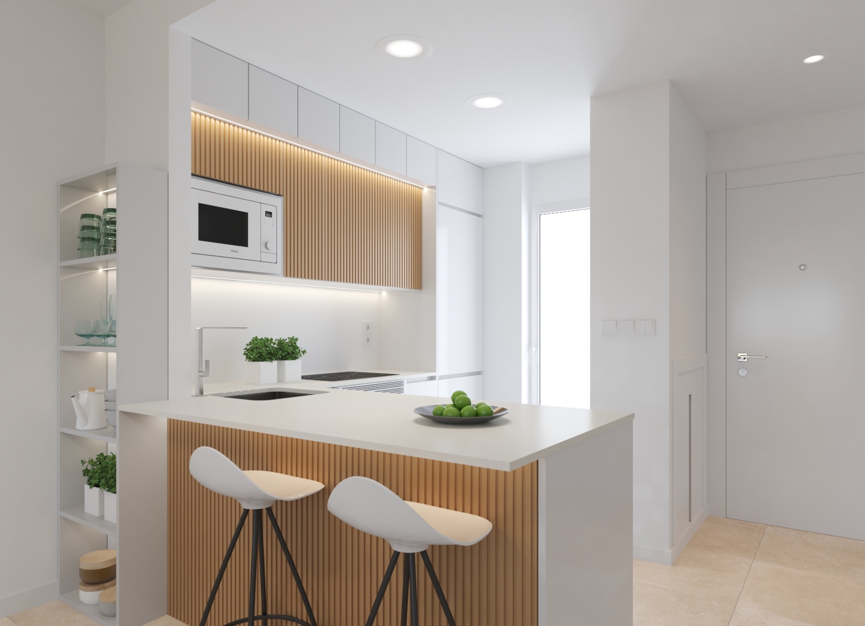Apartamentos con Vistas al Mar de 1 y 2 Dormitorios en Villajoyosa