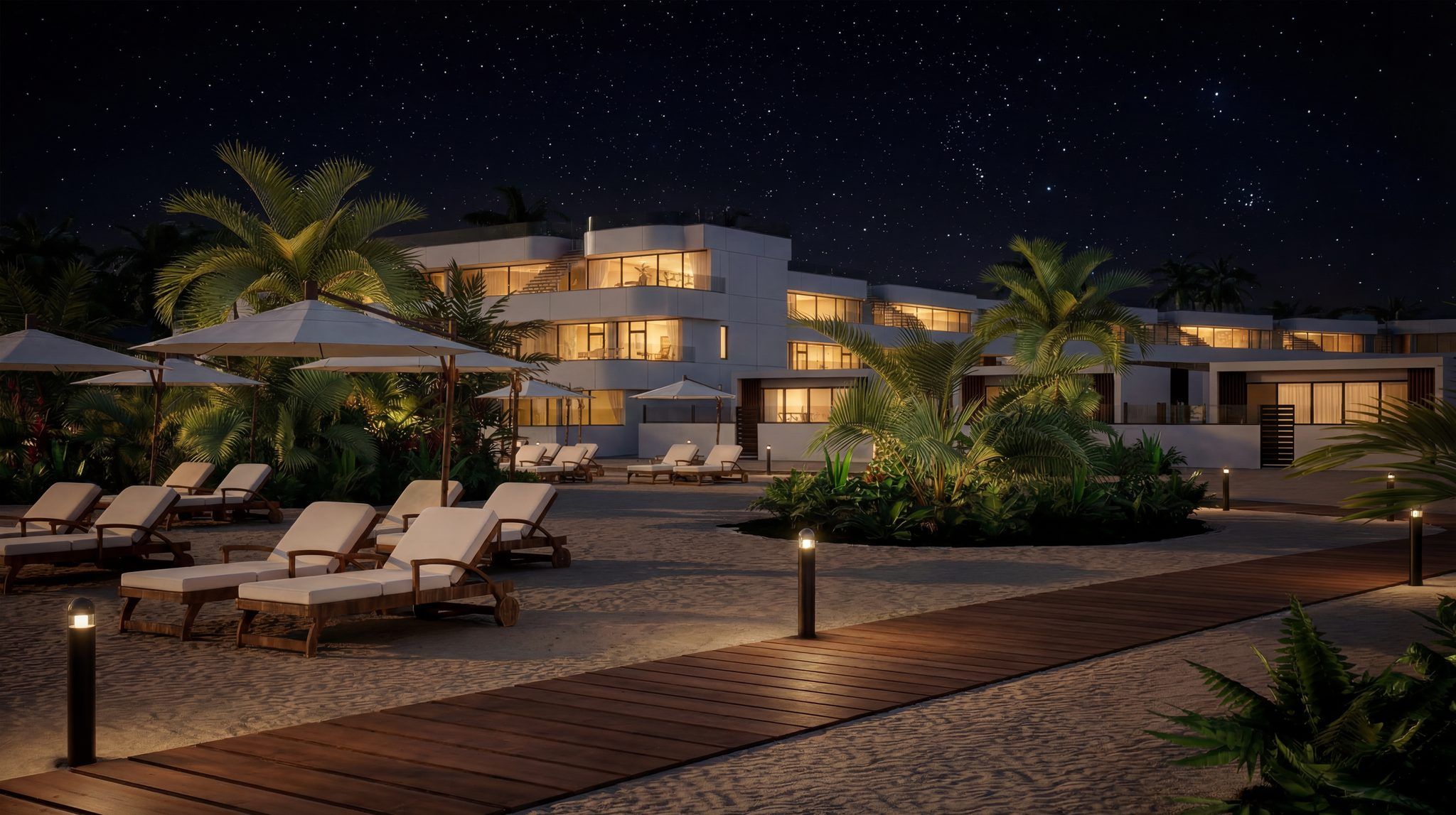 LUXURIÖSES 1-ZIMMER-APARTMENT IN ERSTER REIHE ZUM STRAND.