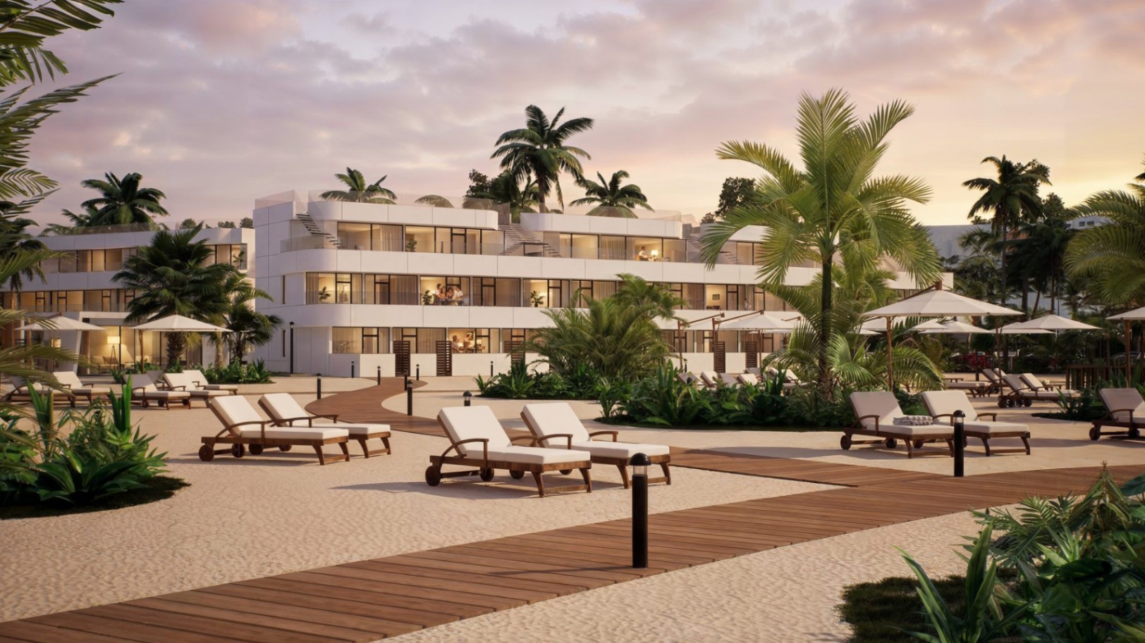 LUXURIÖSES 1-ZIMMER-APARTMENT IN ERSTER REIHE ZUM STRAND.