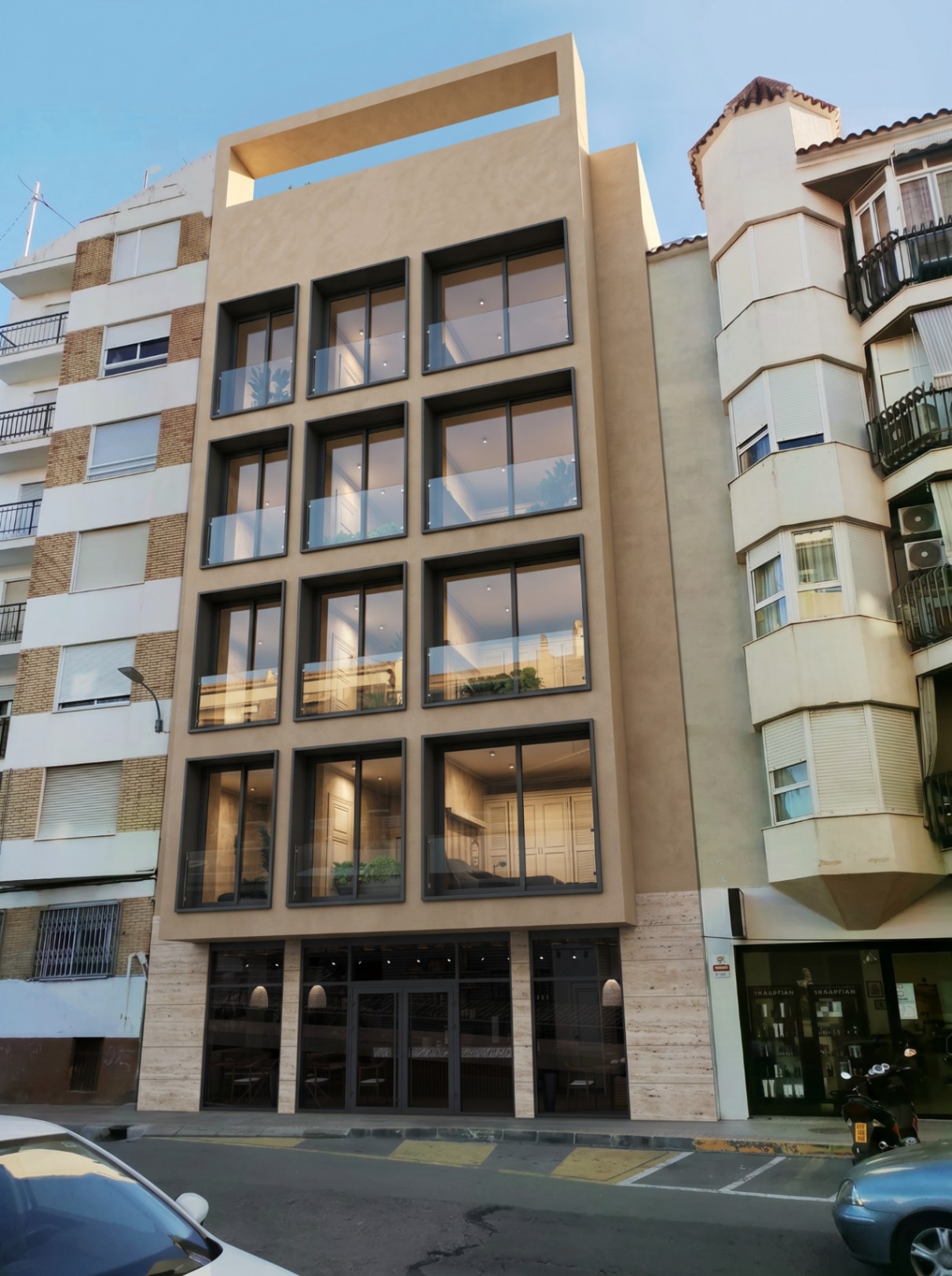 Verkoop van moderne appartement met 3 slaapkamers en 2 badkamers