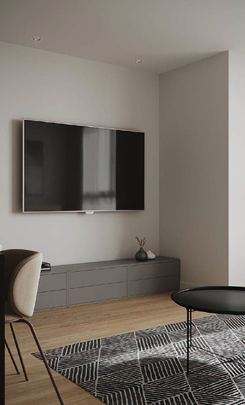 Verkoop van moderne appartement met 3 slaapkamers en 2 badkamers