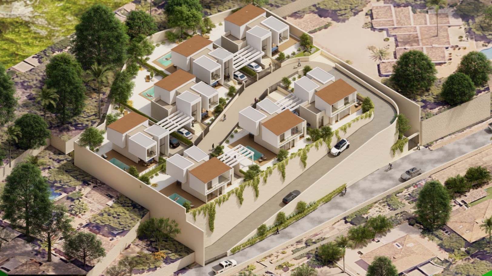 Chalet te koop in La Nucía met 3 slaapkamers en privézwembad