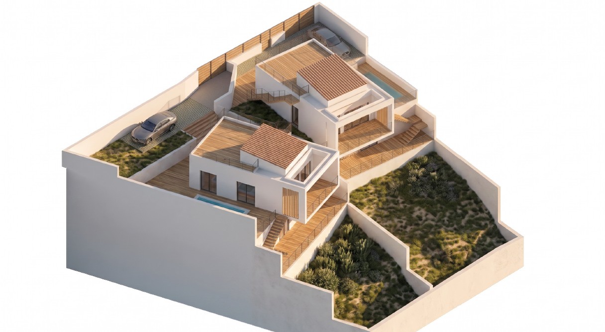 Chalet te koop met 3 slaapkamers, tuin en privézwembad