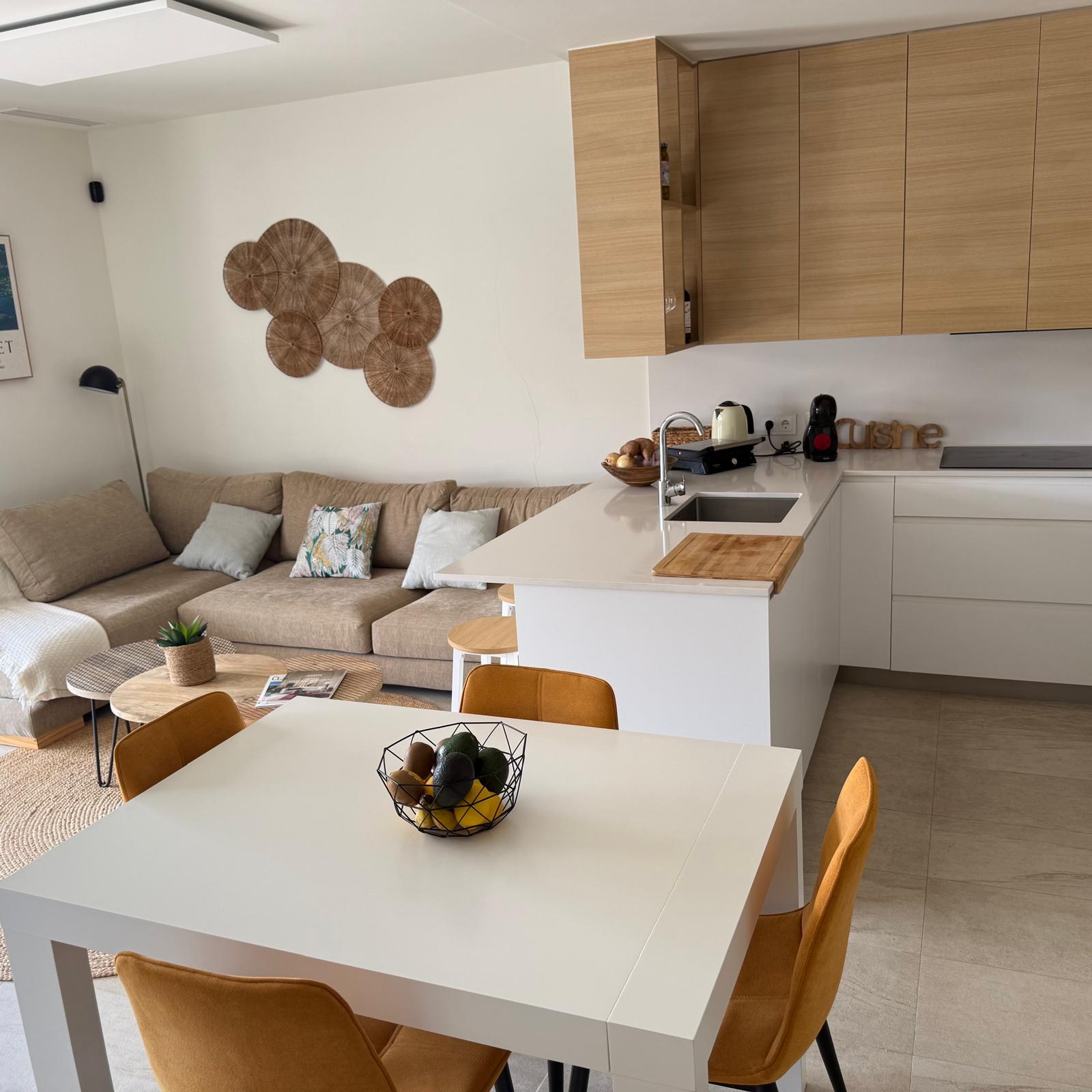 Precioso apartamento en alquiler para larga temporada en Finestrat . 