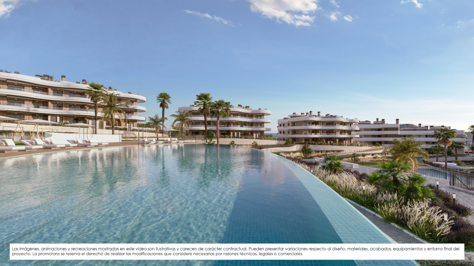 Apartamento nuevo en Finestrat con 2 habitaciones y piscina comunitaria