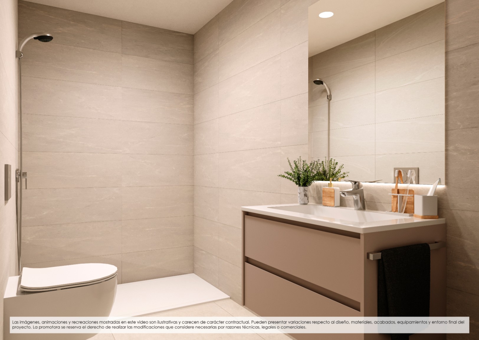 Apartamento nuevo en Finestrat con 2 habitaciones y piscina comunitaria