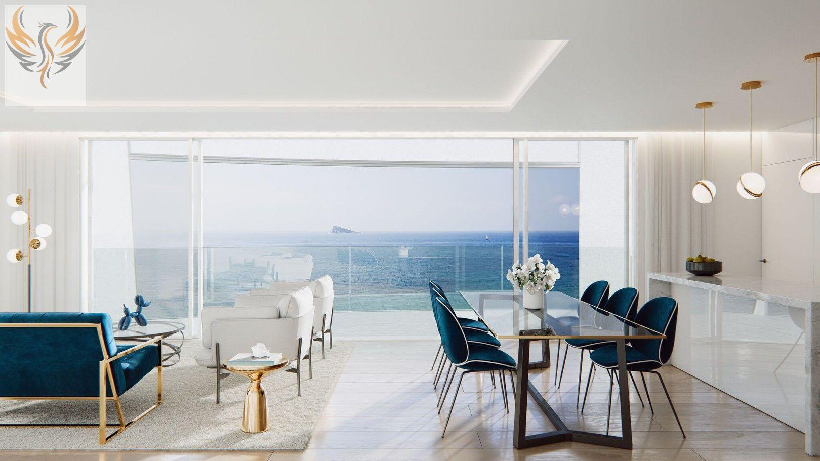 Appartement avec une vue magnifique sur la mer.