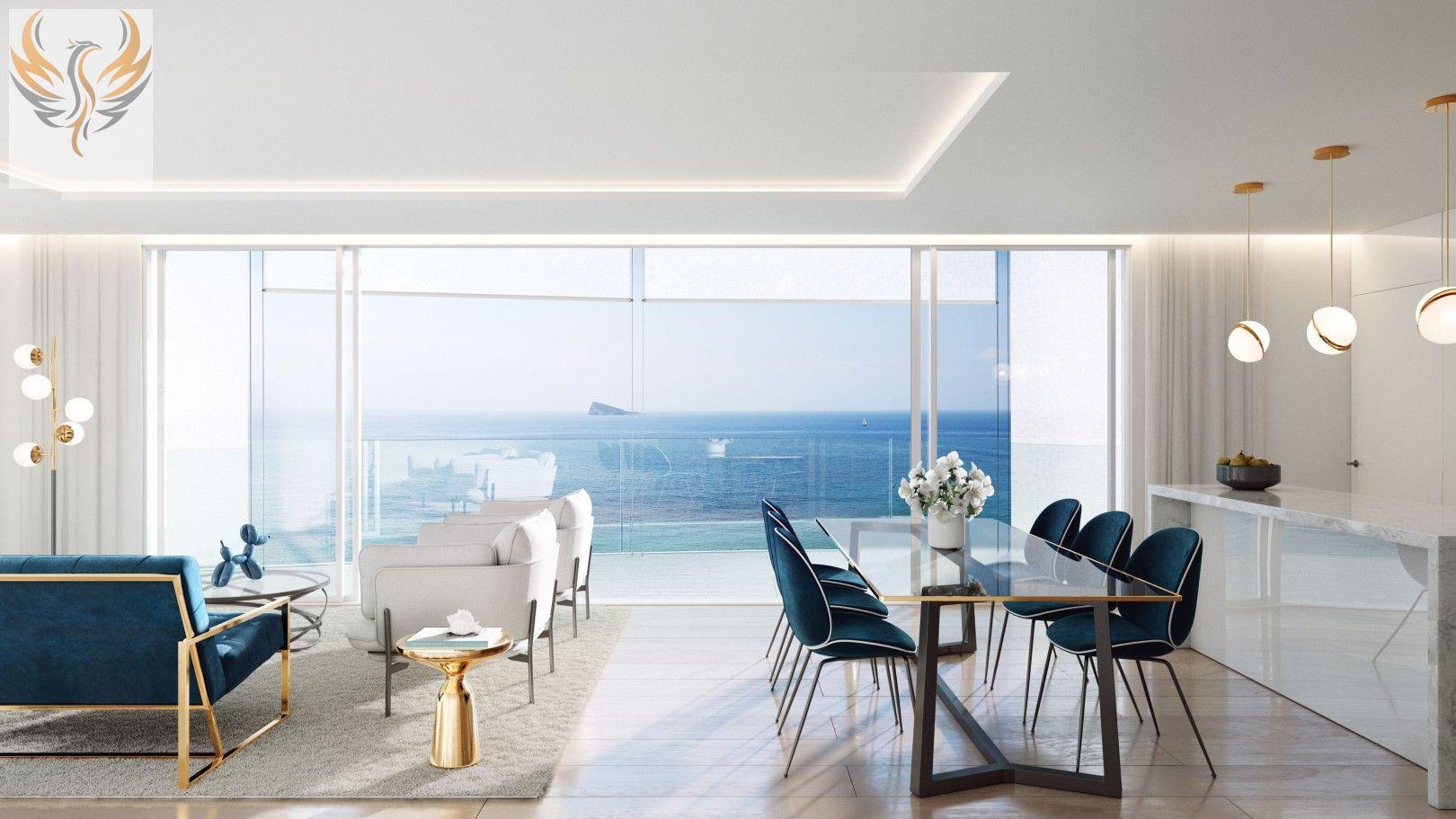 Appartement avec une vue magnifique sur la mer.