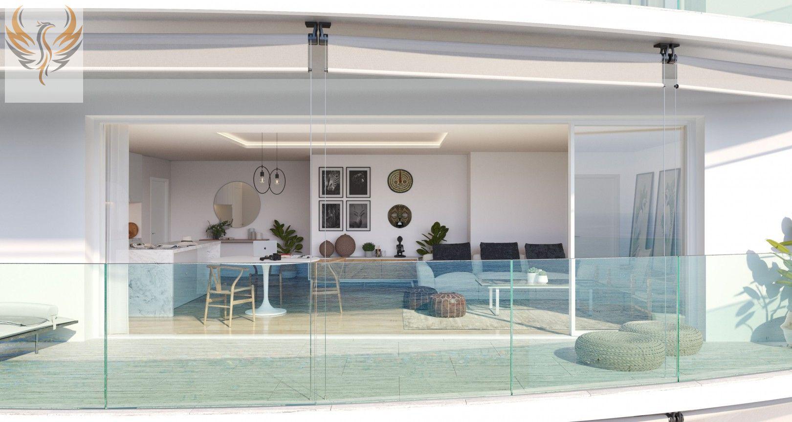 Appartement avec une vue magnifique sur la mer.