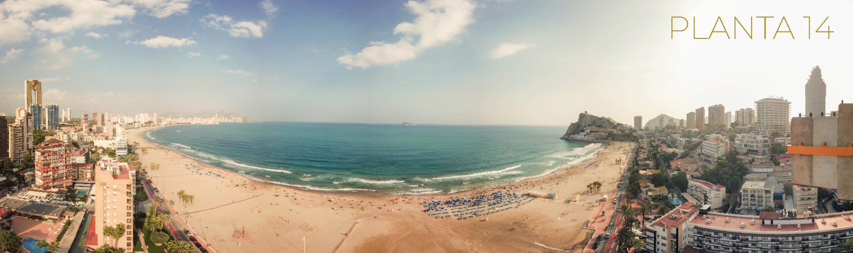 Appartement avec une vue magnifique sur la mer.