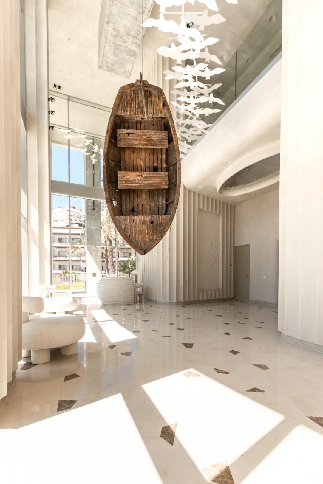 Appartement avec une vue magnifique sur la mer.