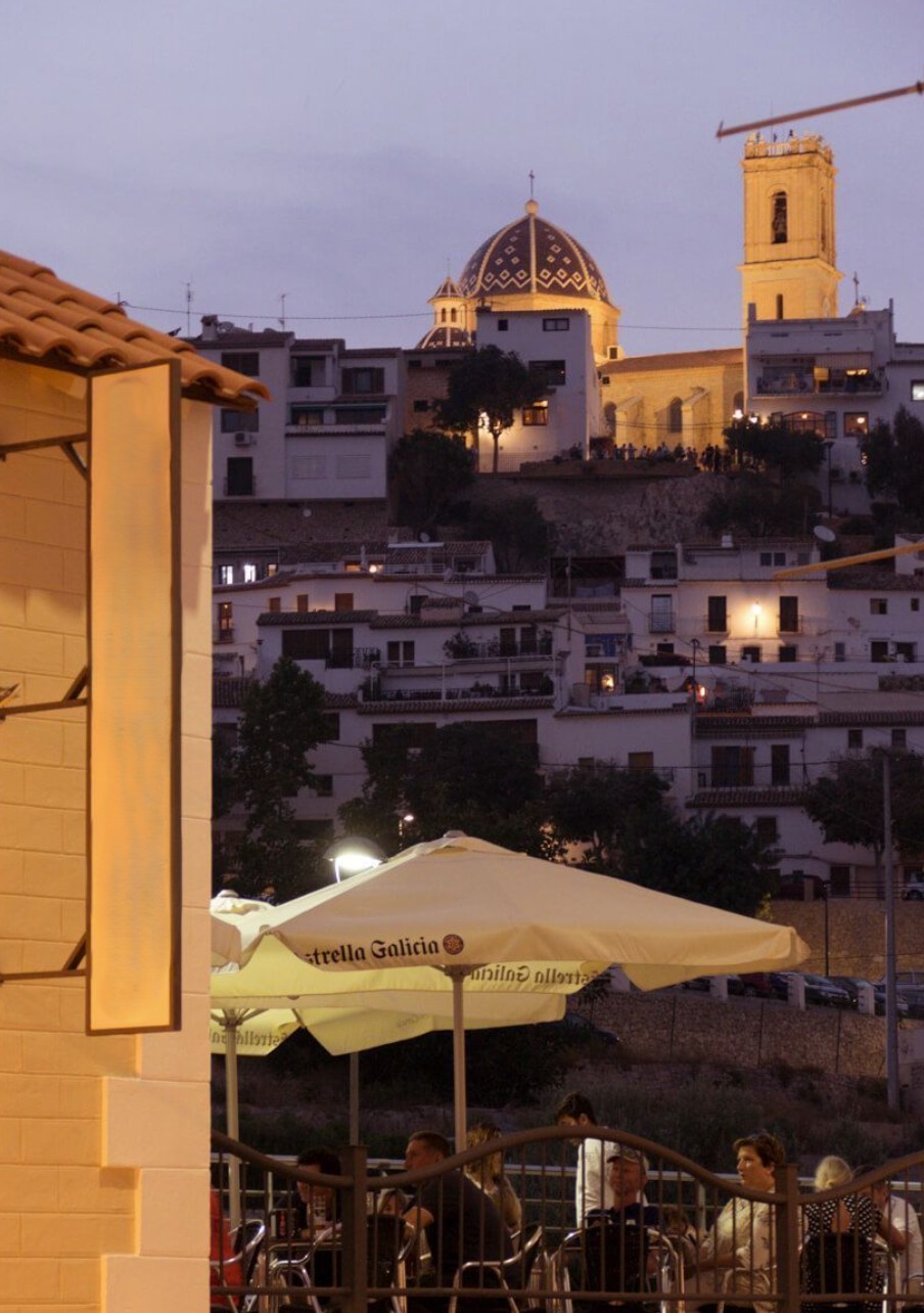 Schönes Hotel in Altea.